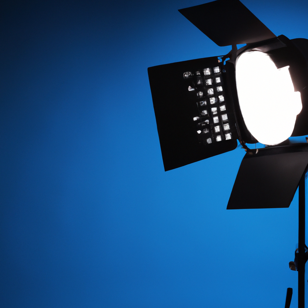 スタジオの外観とロゴ